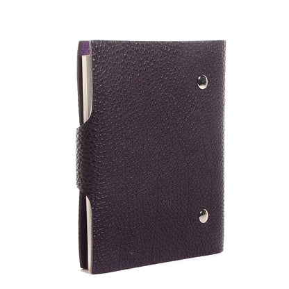 Hermes Togo Ulysse PM Notebook Cover Raisin 5 of 13