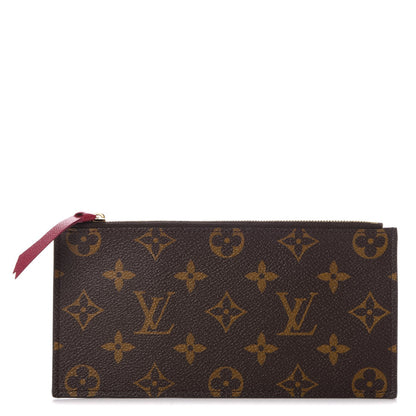 Louis Vuitton Monogram Felicie Chain Wallet Zippered Insert Fuchsia 1 of 6