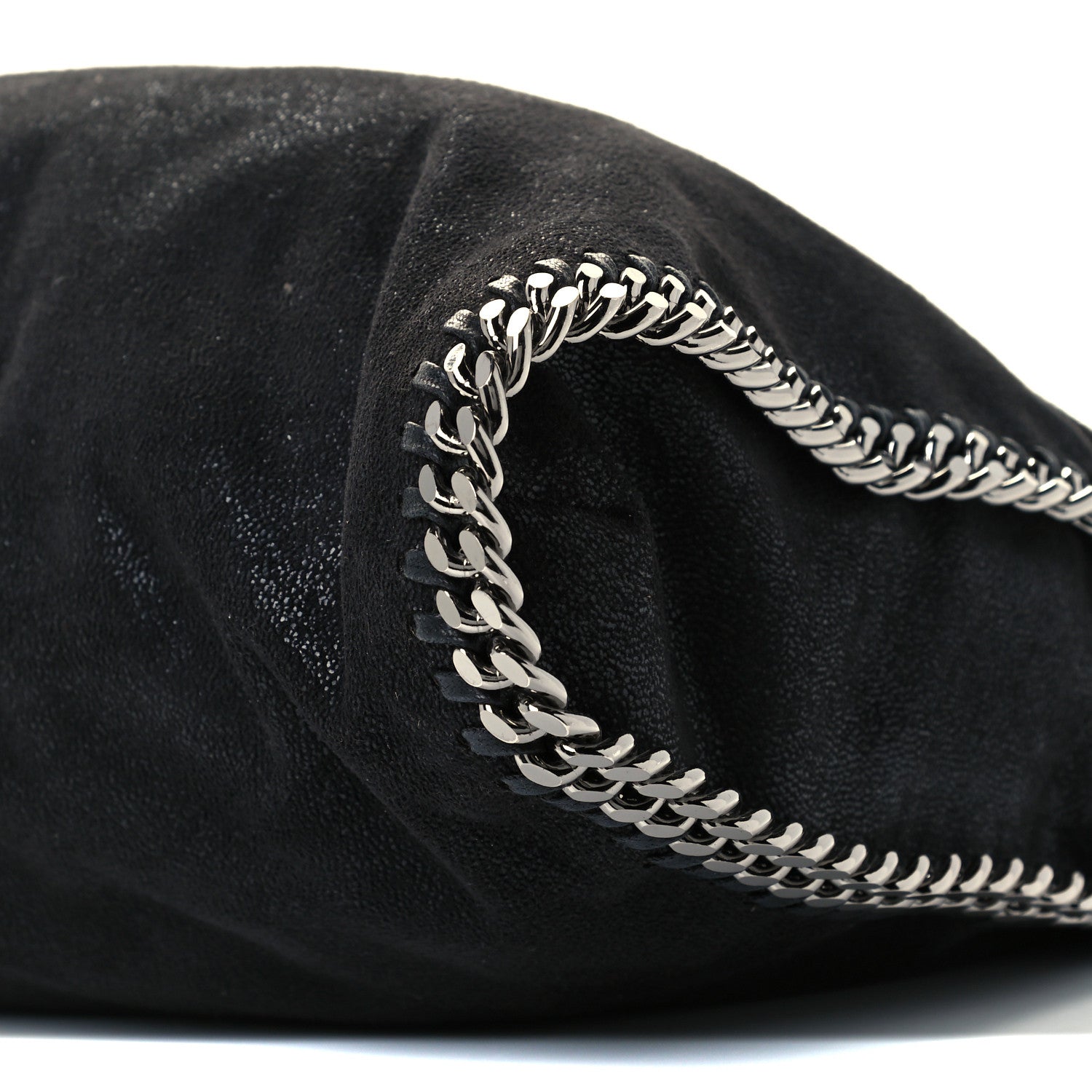 Stella McCartney Shaggy Deer Falabella Fold Over Tote Black 11 of 11