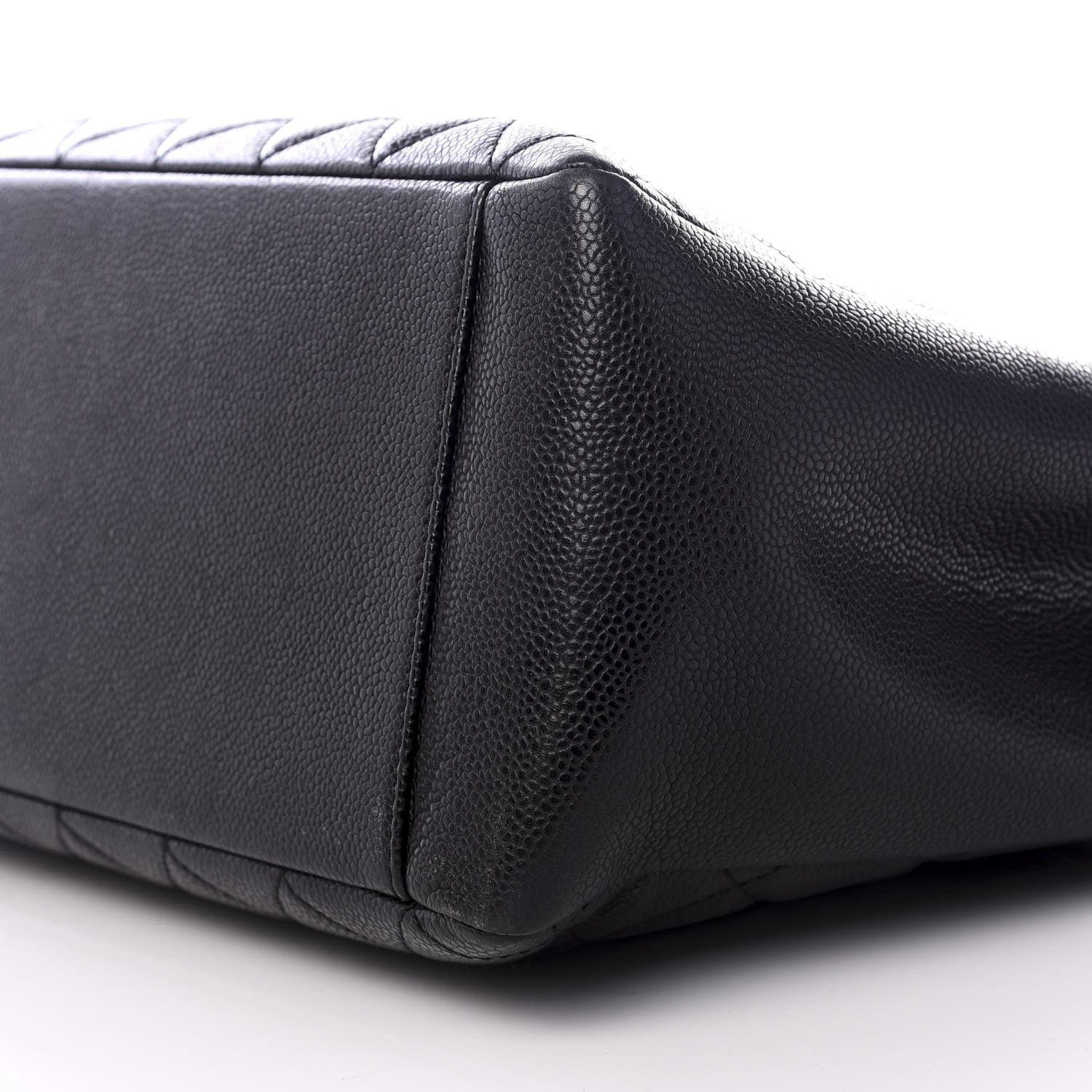 Chanel Caviar Quilted Grand Shopping Tote GST Black 7 of 8