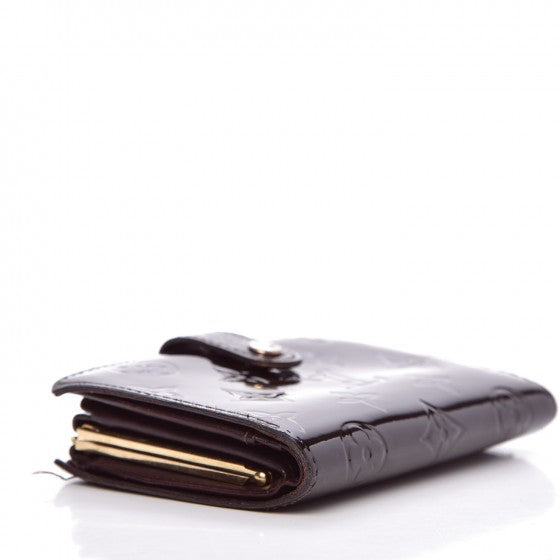 Vernis French Purse Wallet Amarante