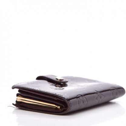 Louis Vuitton Vernis French Purse Wallet Amarante 4 of 15