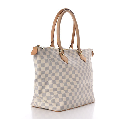 Louis Vuitton Damier Azur Saleya MM 3 of 11