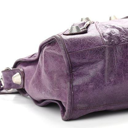 Balenciaga Agneau Giant 21 Silver Hardware City Raisin 9 of 10