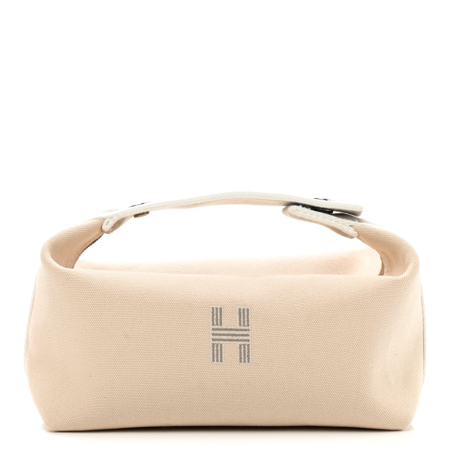 Hermes Canvas Small Bride-A-Brac Pouch Natural 1 of 8