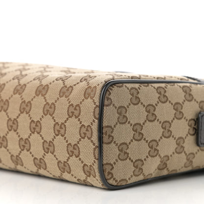 Gucci Monogram Dollar Calfskin Large Camera Case Beige Ebony Testa di Moro Marrone Scuro 10 of 10