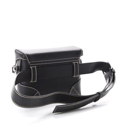 MCM Calfskin Ottomar Monogram Soft Berlin Belt Bag Black 4 of 10