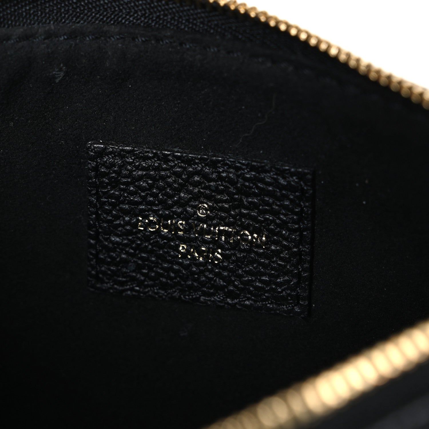 Louis Vuitton Empreinte Monogram Giant Multi Pochette Accessories Small Pochette Black 6 of 6