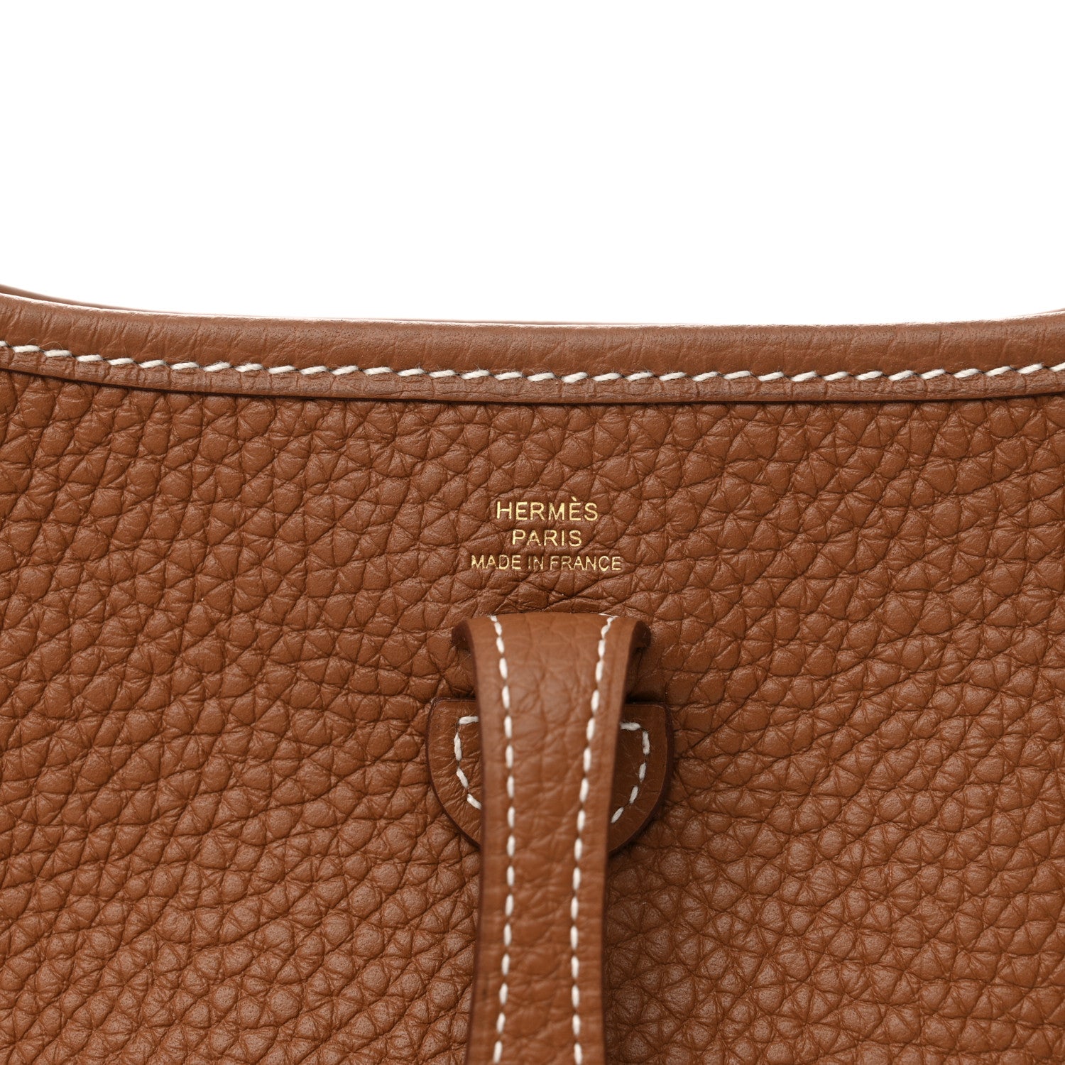 Hermes Taurillon Clemence Evelyne TPM Gold 6 of 13