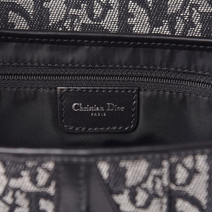 Christian Dior Monogram Saddle Bag Black 6 of 10