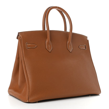 Hermes Togo Birkin 35 Gold 2 of 20