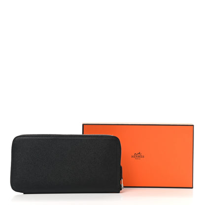Hermes Epsom Silk'In Wallet Black 8 of 8