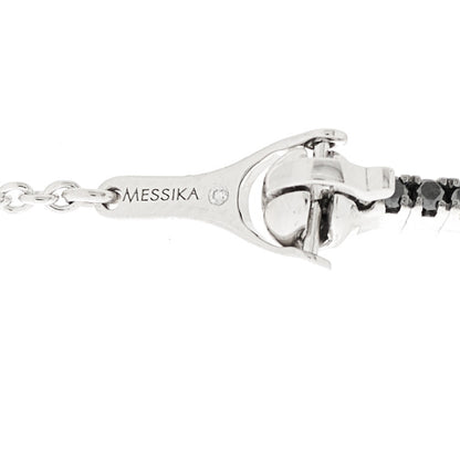 Messika 18K White Gold Black Diamond Bracelet 4 of 5