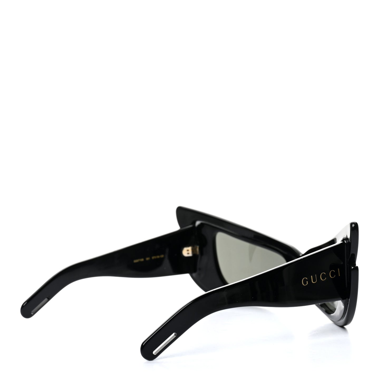 Acetate Cat Eye Hollywood Forever Sunglasses GG0710S Black