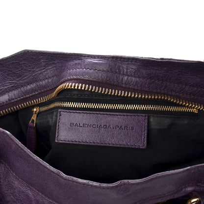 Balenciaga Agneau Giant 21 Gold Hardware City Raisin 8 of 14