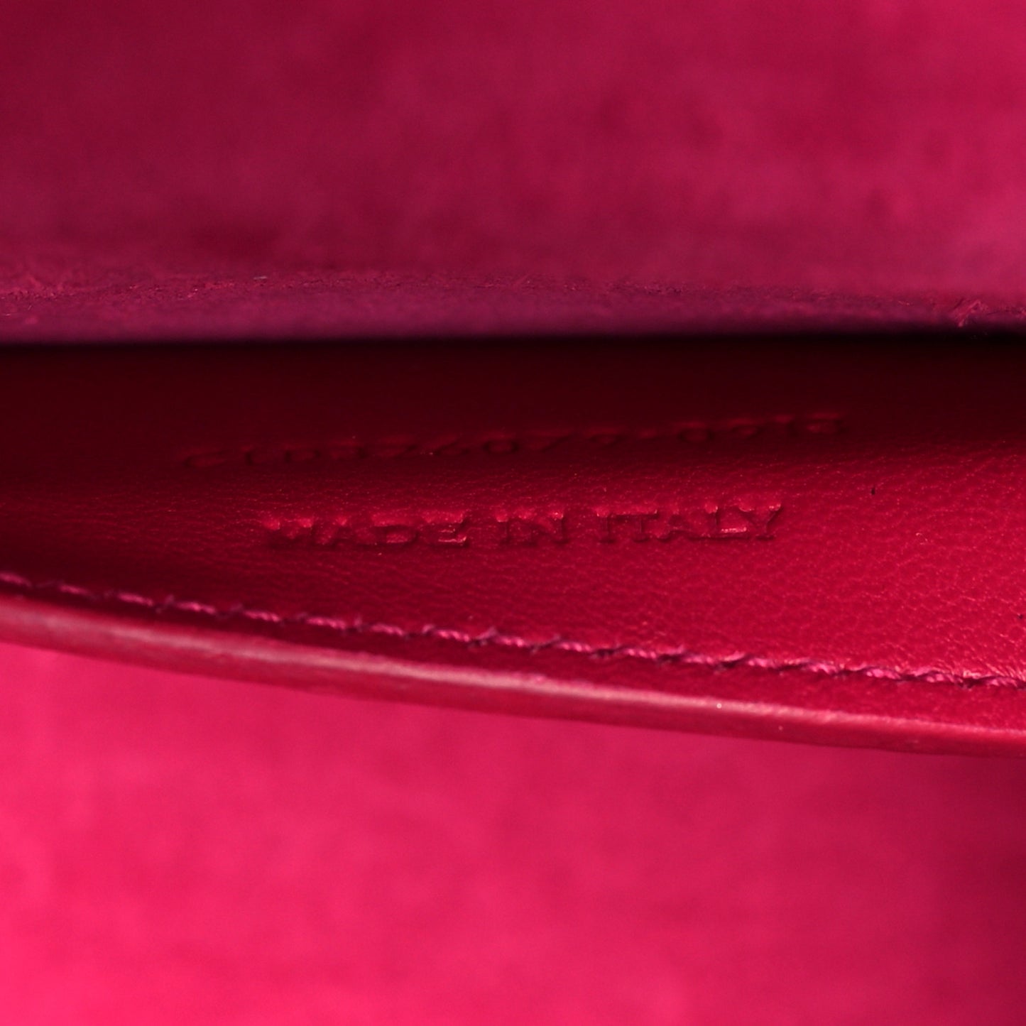 Calfskin Classic Monogram Cassandre Clutch Fuchsia