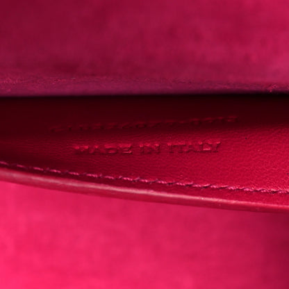Saint Laurent Calfskin Classic Monogram Cassandre Clutch Fuchsia 7 of 10