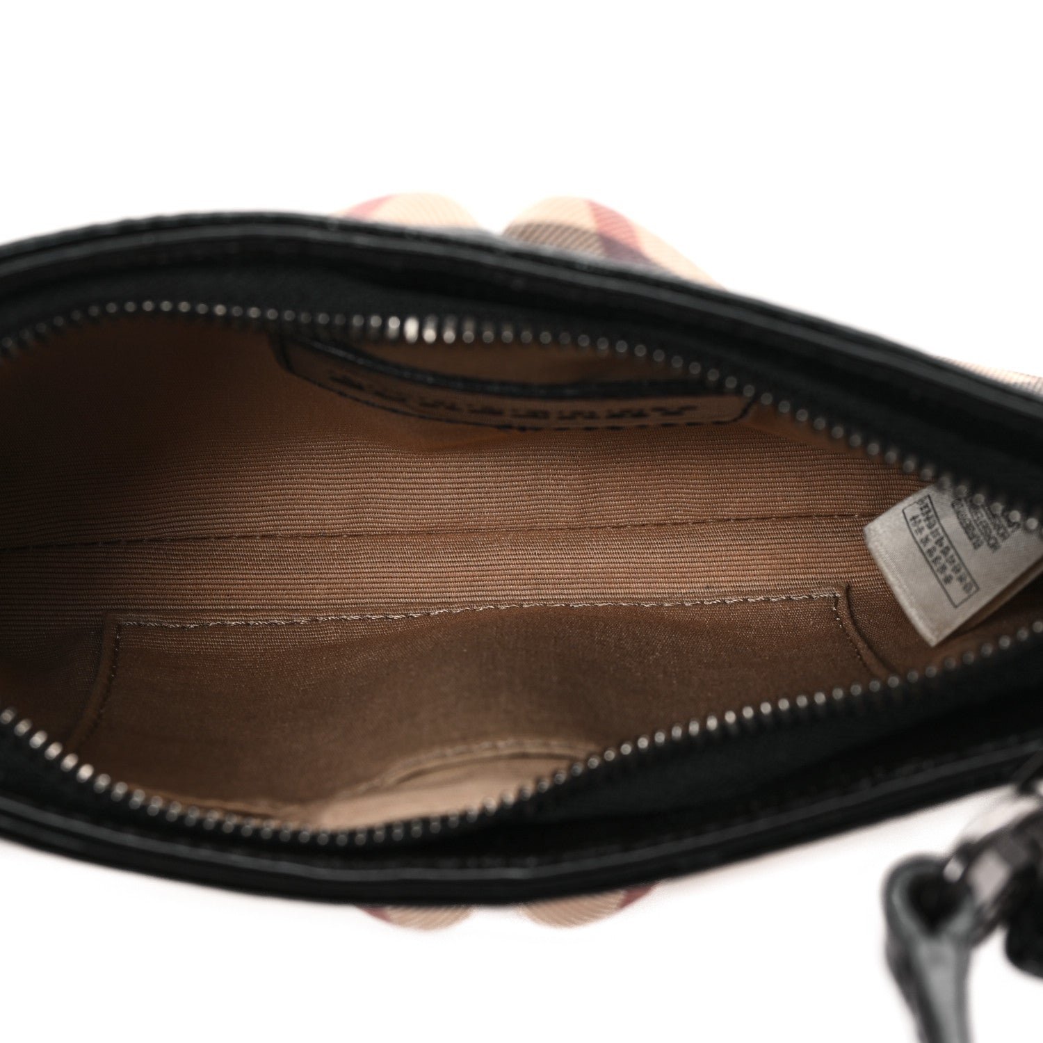 Burberry Nova Check Mini Shoulder Bag Black 5 of 12