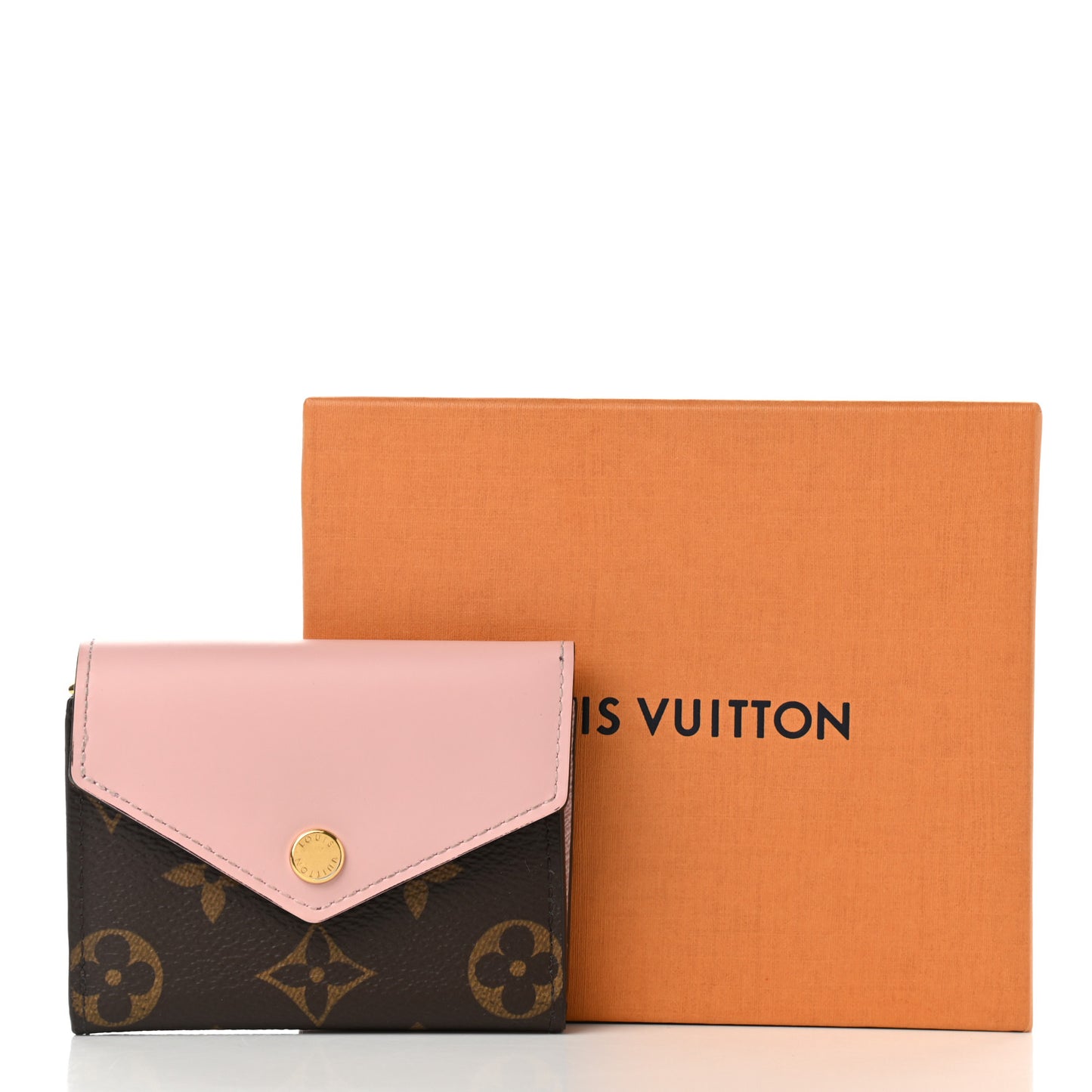 Monogram Zoe Wallet Rose Ballerine