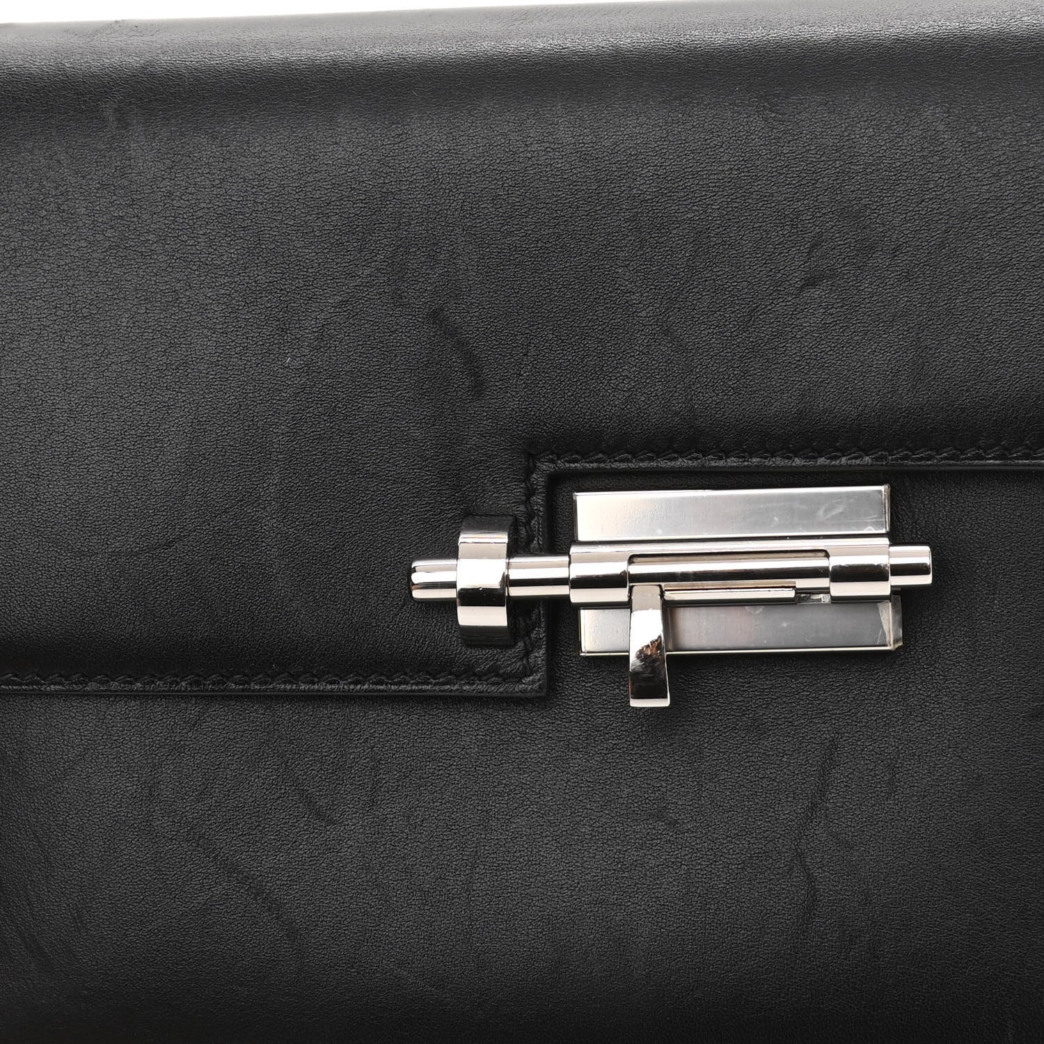 Hermes Box Mini Verrou Chaine Bag Black 11 of 11