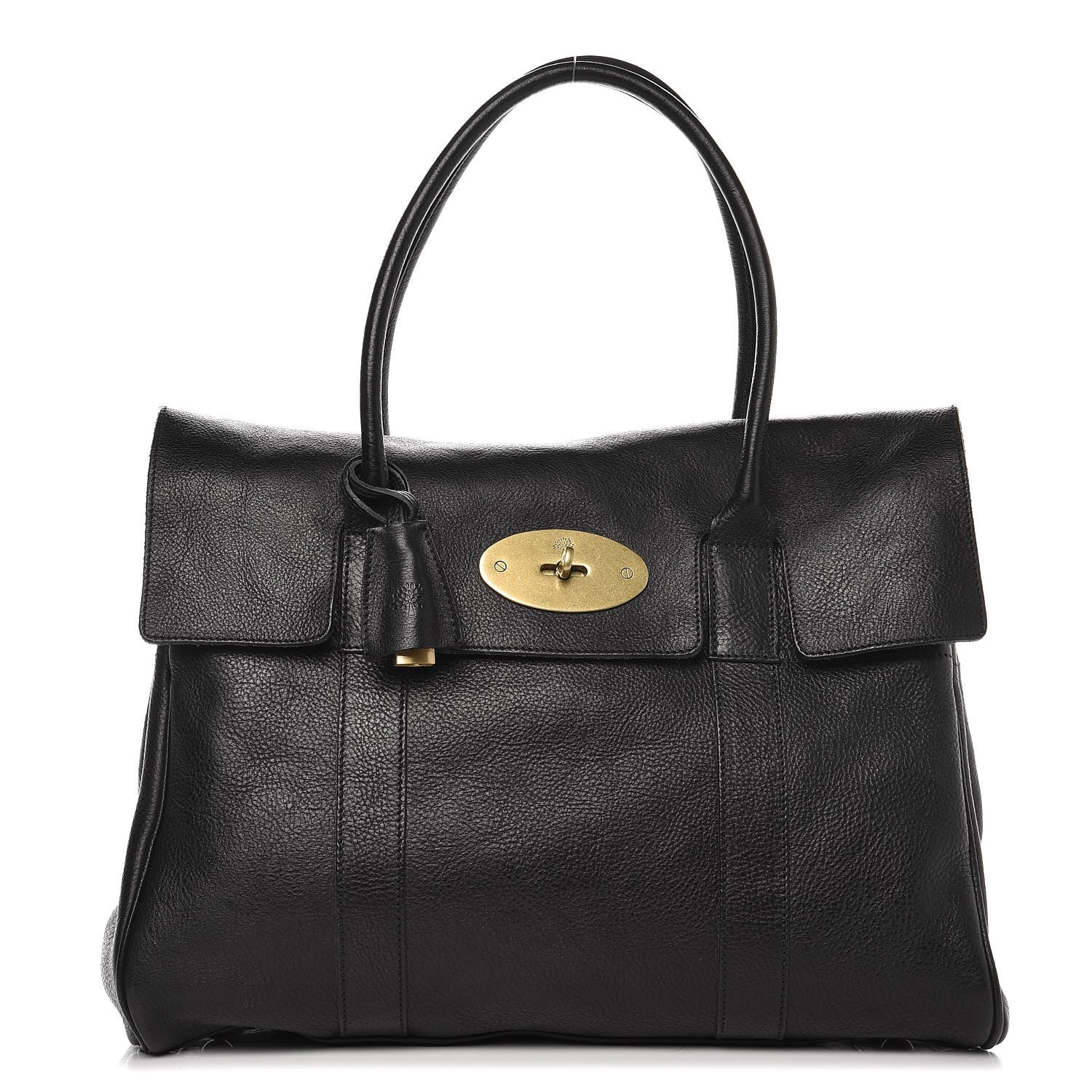 Mulberry Natural Leather Bayswater Black 1 of 13