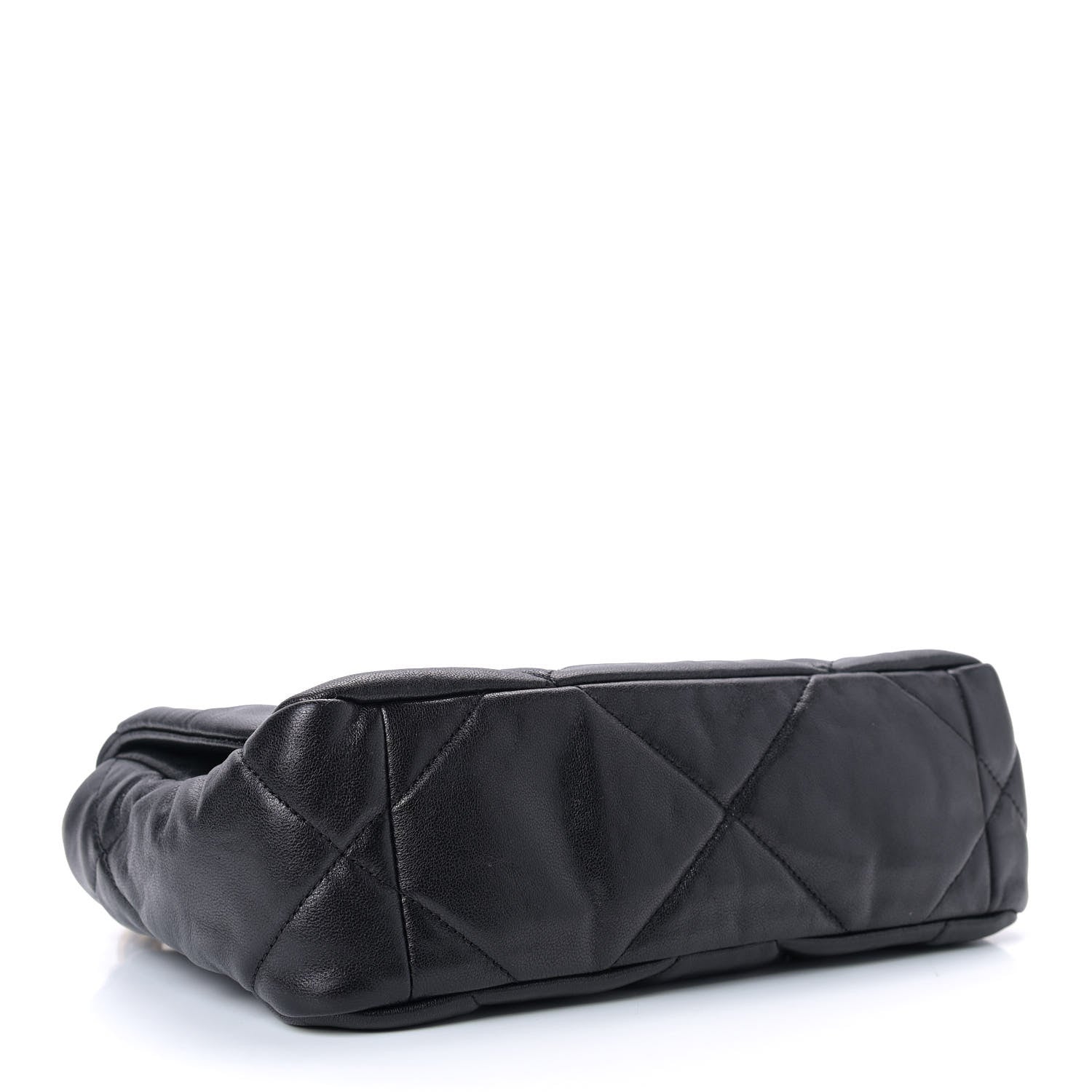 Chanel Lambskin Quilted Medium Chanel 19 Flap Black 4 of 9
