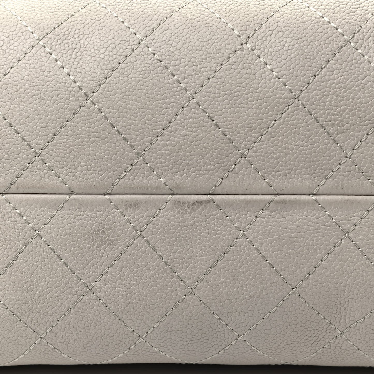 Grained Vegetal Calfskin Urban Shopping Tote Beige