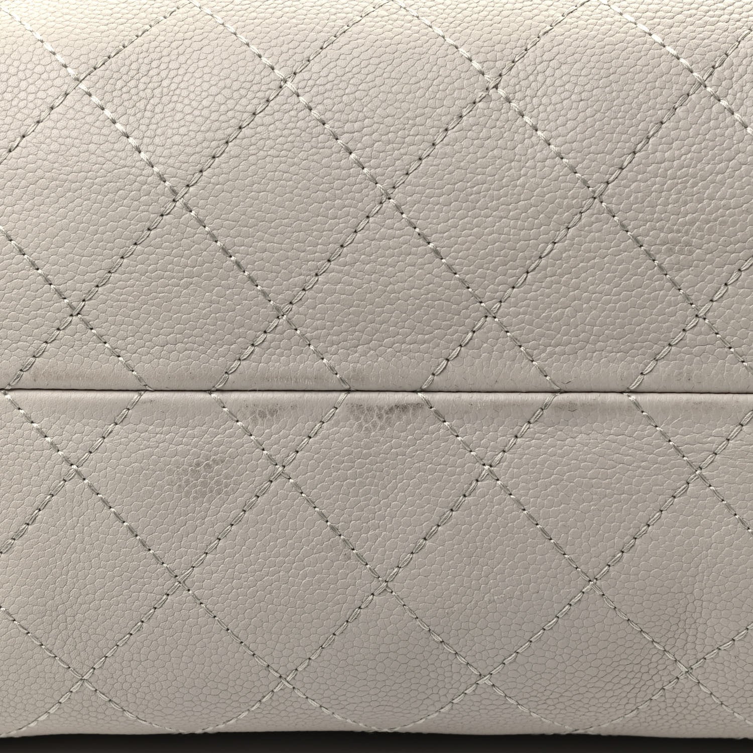 Chanel Grained Vegetal Calfskin Urban Shopping Tote Beige 12 of 12