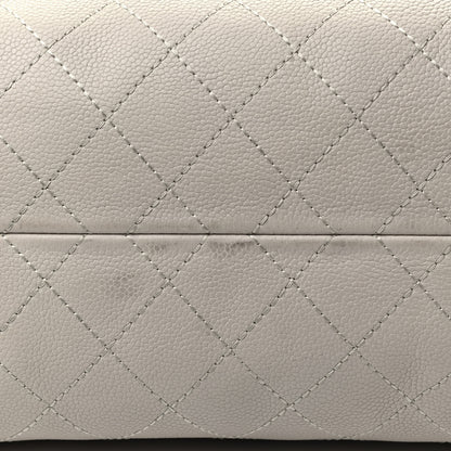 Chanel Grained Vegetal Calfskin Urban Shopping Tote Beige 12 of 12