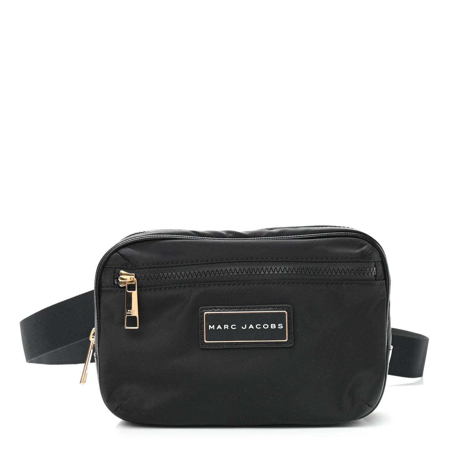 Nylon Logo Belt Bag Black