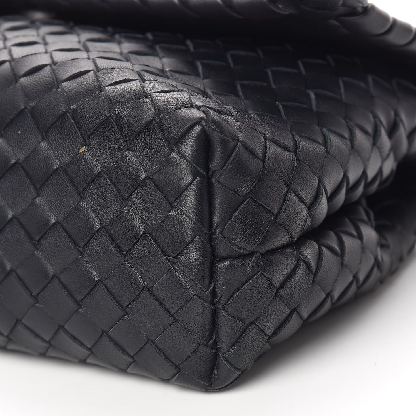 Nappa Intrecciato Baby Olimpia Shoulder Bag Tourmaline