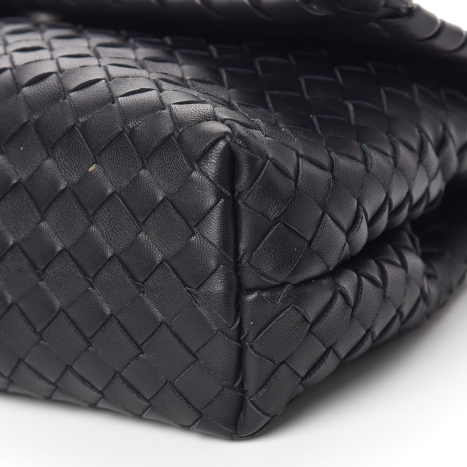 Bottega Veneta Nappa Intrecciato Baby Olimpia Shoulder Bag Tourmaline 13 of 14