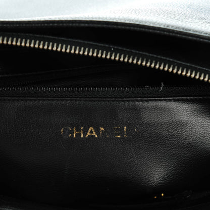Chanel Caviar CC Shoulder Bag Black 6 of 8