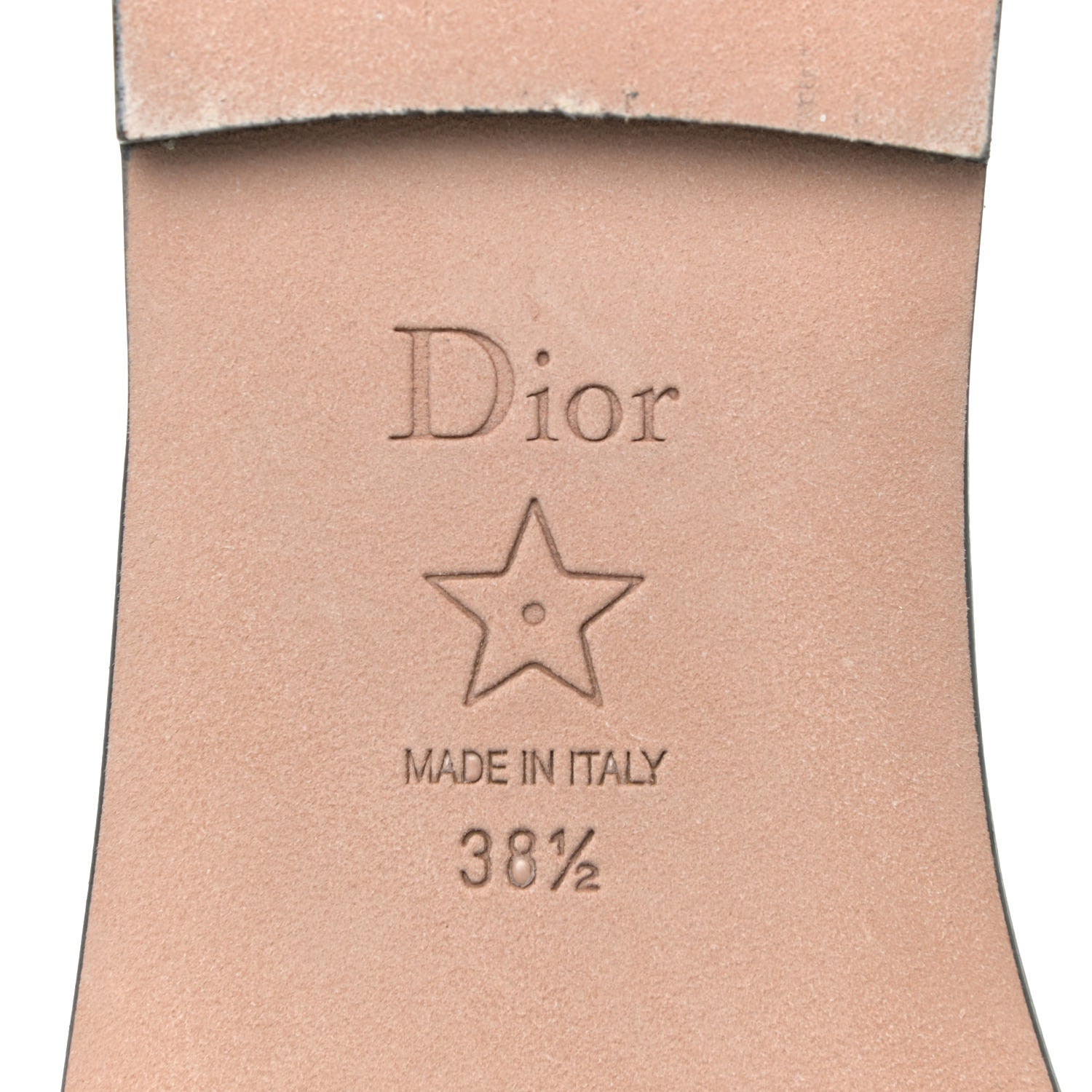 Christian Dior Canvas Tie and Dior Embroidered Dway Flat Slide Sandals 38.5 Denim 9 of 10