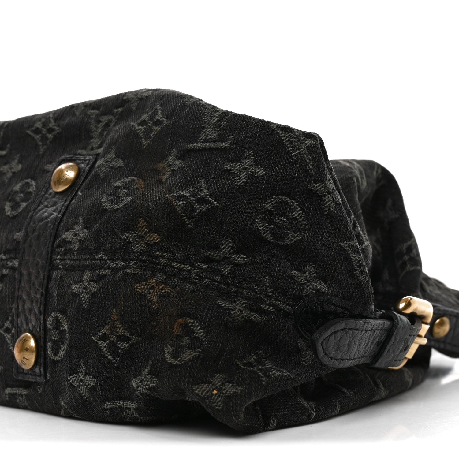 Louis Vuitton Denim Neo Cabby MM Black 9 of 10