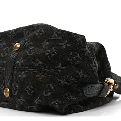 Louis Vuitton Denim Neo Cabby MM Black 9 of 10