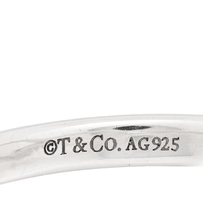 Tiffany Sterling Silver Infinity Ring 49 4.75 4 of 4