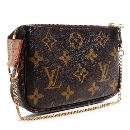 Louis Vuitton Monogram Complice Trunks and Bags Mini Pochette Accessories Beige 3 of 7