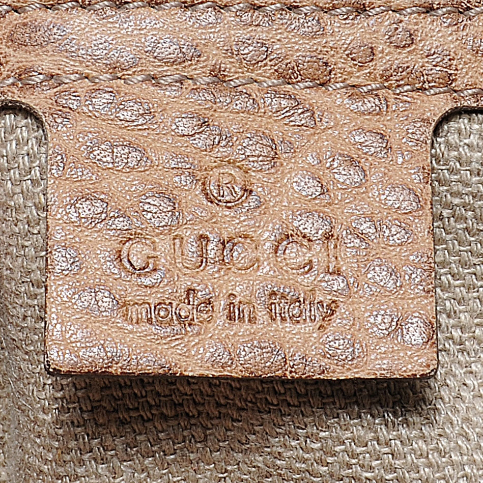 Gucci Guccissima Large New Jackie Hobo Natural Brown 3 of 7