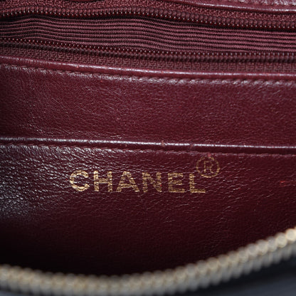 Chanel Lambskin Quilted Backpack Black 7 of 9
