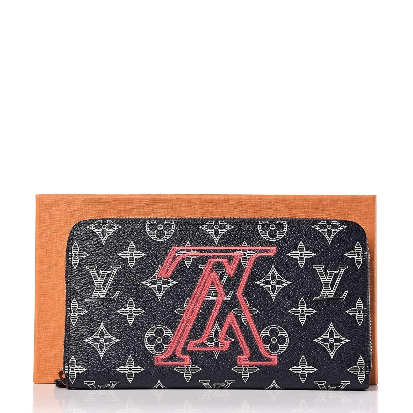 Monogram Upside Down Zippy Organizer Wallet