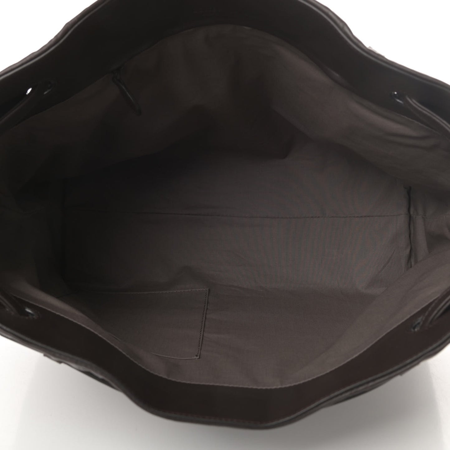 Nappa Intrecciato Tote Ebano
