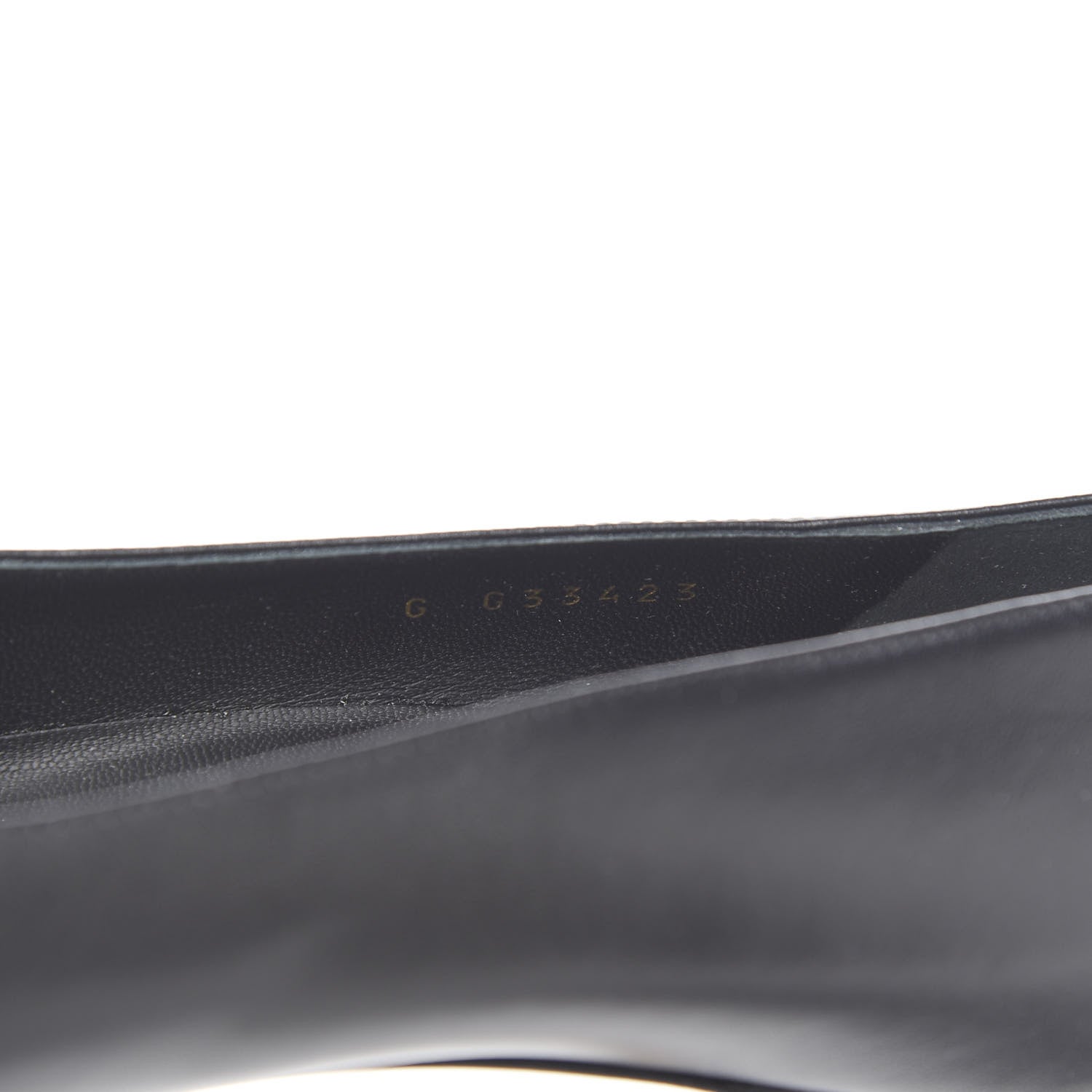 Chanel Lambskin Patent Calfskin Cap Toe CC Pumps 38.5 Black 9 of 10