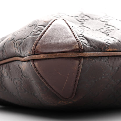 Gucci Guccissima Creole Hobo Chocolate 9 of 12