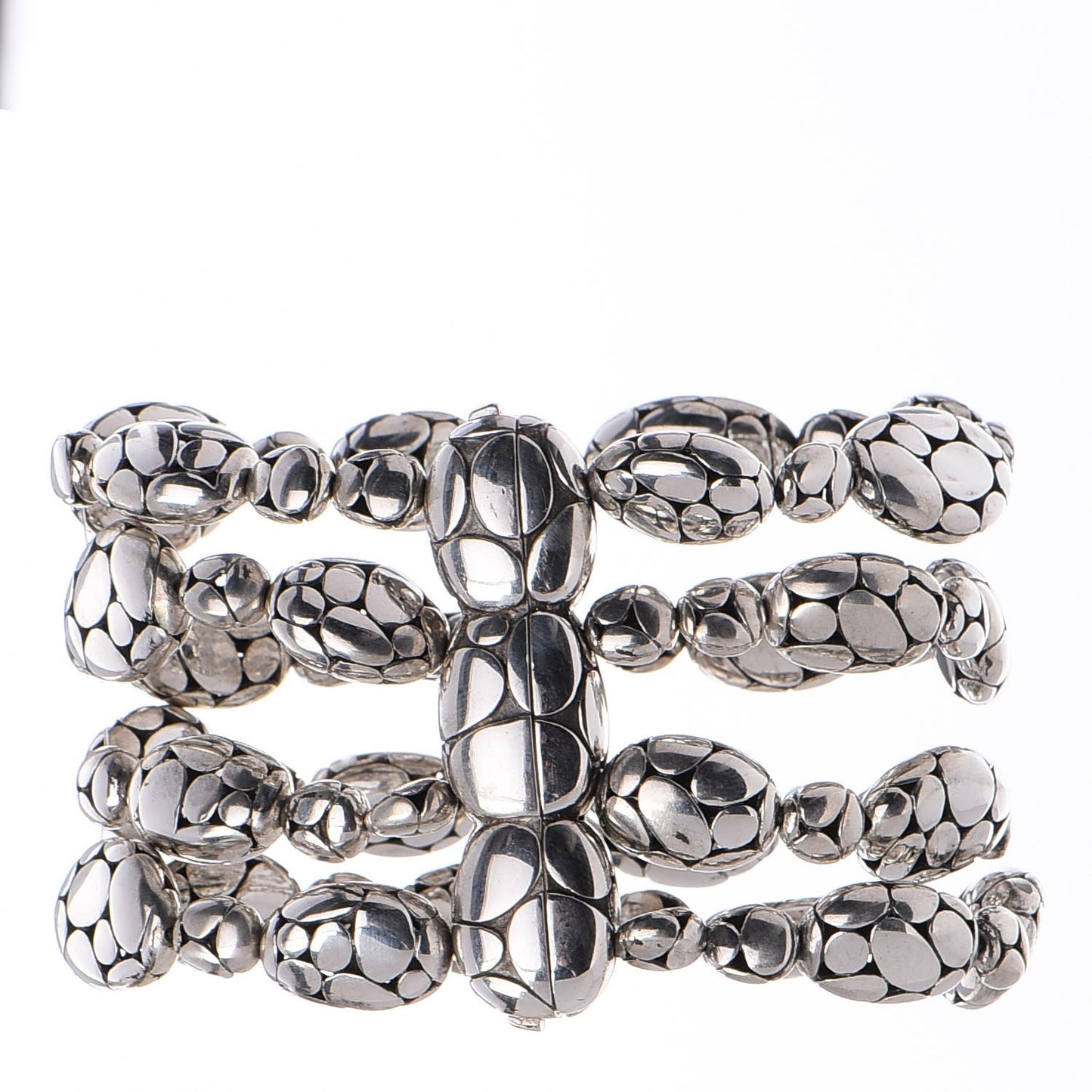 Sterling Silver Kali Pebble Cuff