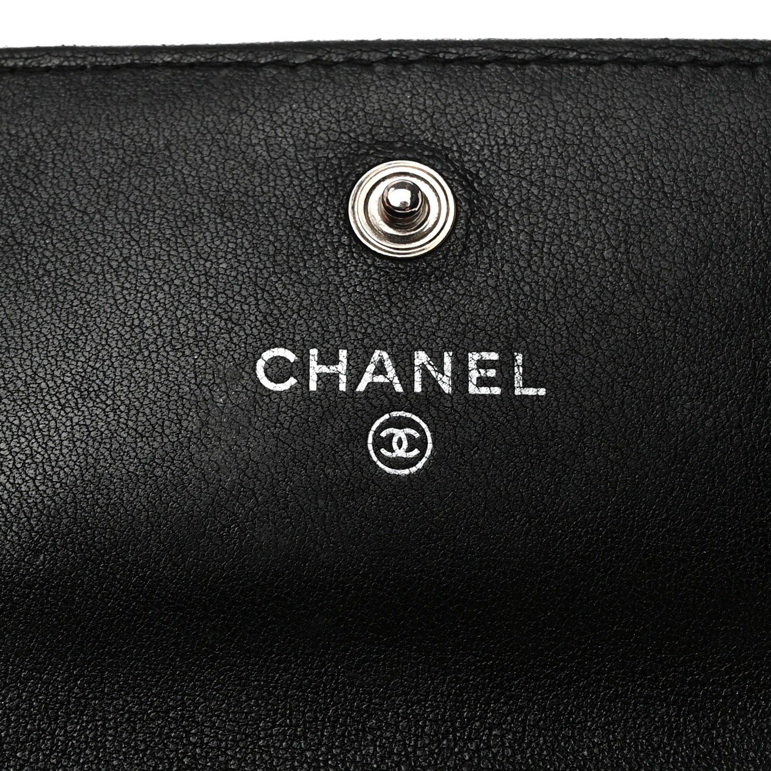 Chanel Caviar Timeless CC Large Gusset Flap Wallet Black 6 of 8