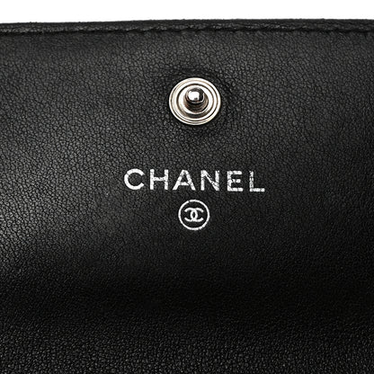 Chanel Caviar Timeless CC Large Gusset Flap Wallet Black 6 of 8
