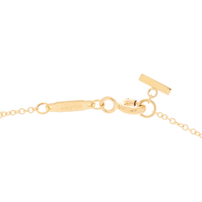 Tiffany 18K Yellow Gold Small T Smile Pendant Necklace 4 of 5