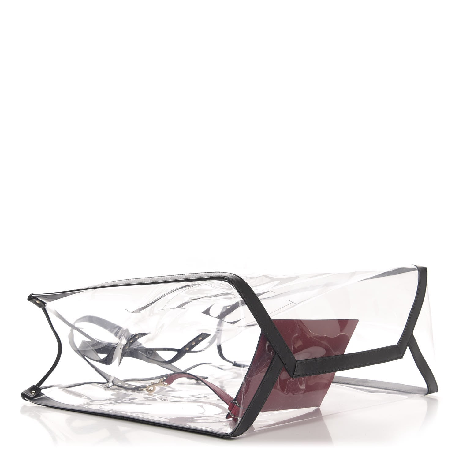 Valentino Garavani Plexy VLTN Large Shopping Bag Transparent 4 of 10