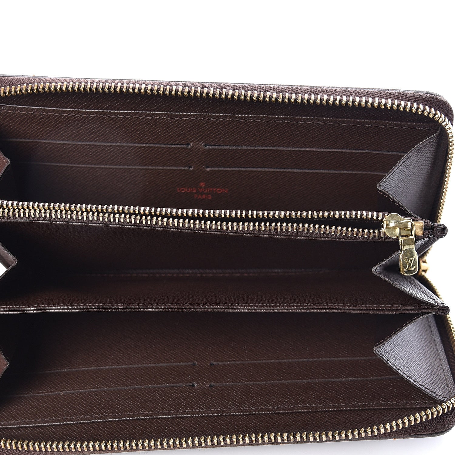 Louis Vuitton Damier Ebene Zippy Wallet 5 of 6